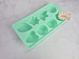 Molde silicona 8 mini flancitos altos formas surtidas